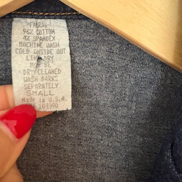 Frankie B | Denim Jumpsuit | Y2K - Picture 4 of 4